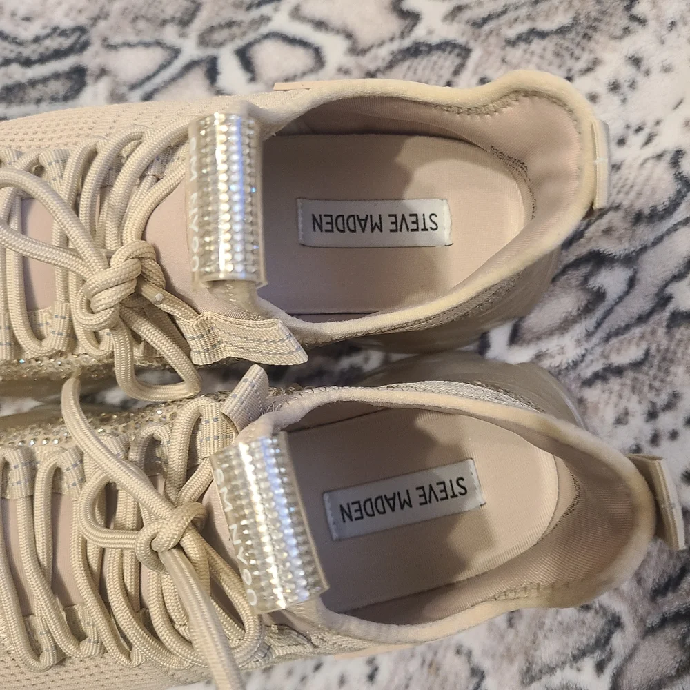 Steve madden bling sneakers - Picture 4 of 5